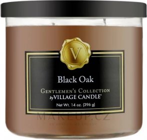 Village Candle Gentlemens Collection Black Oak - Vonná svíčka Slaný karamel