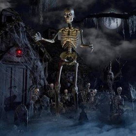The Home Depot’s Giant Skeleton Is Back in Stock—But Not for Long!