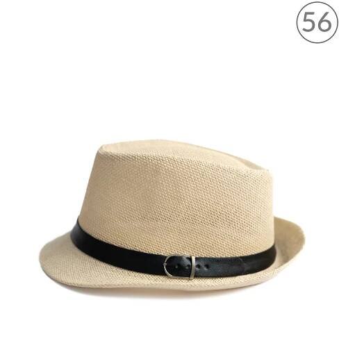Unisex slaměný klobouk cz24133 Barva: krémová, Velikost: 58