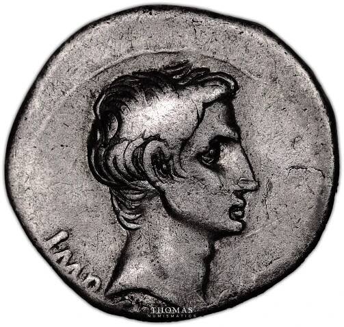 Roman coin - Augusta - Cistophorus - 24-20 BC obverse