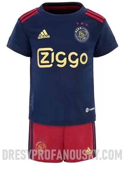 Levné Dětský Fotbalový Dres AFC Ajax Venkovní 2022-23