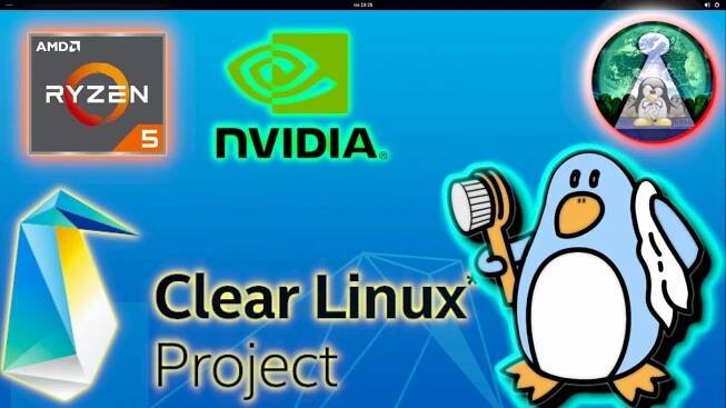 Test CLEAR LINUX na AMD Ryzen 1600x - Intel i jego wizja najszybszego systemu w pełni Open Source