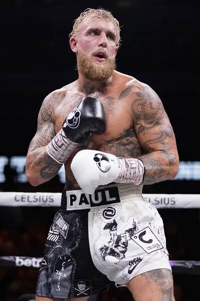 Jake Paul boxing.
