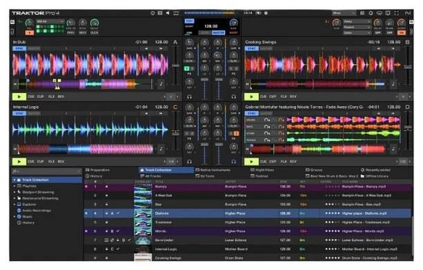 Native Instruments Traktor Pro 4 DJ Software