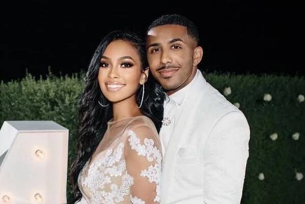 Miya Dickey and Marques Houston