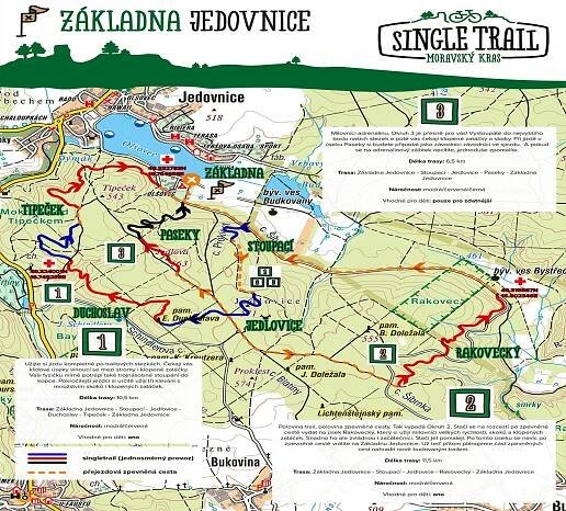 Singletrail Moravský kras | skalnimlyn.cz