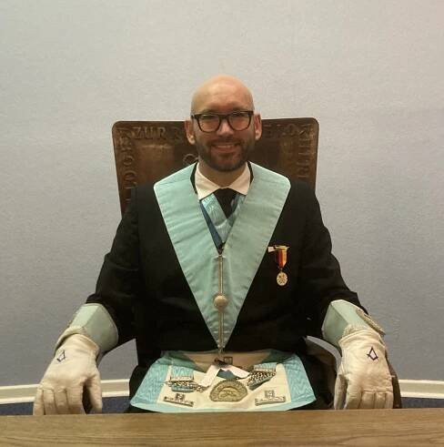 Die Installation 2024 - The Rose of Minden Lodge Nr. 918
