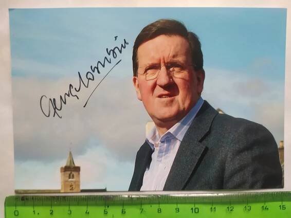 Autogram podpis Robertson George (Britský politik) - Ostatní sběratelské předměty
