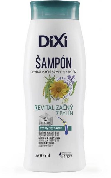 DIXI Revitalizační šampon 7 bylin 400 ml
