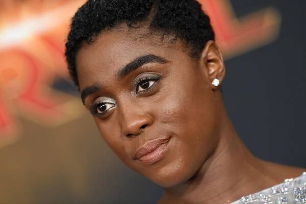 Lashana Lynch attends Marvel Studios 'Captain Marvel' premiere.