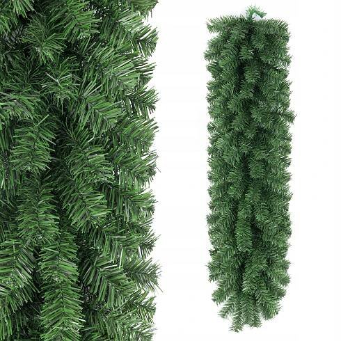 Vánoční GIRLANDA umělá zelená 100 cm Vánoční dekorace