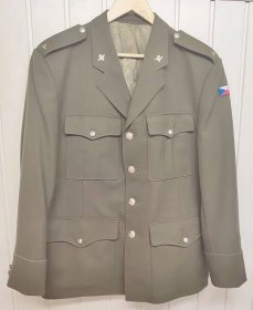 Vojenská uniforma  AČR vz 97, lodička, výložky, kravata  - Sběratelství