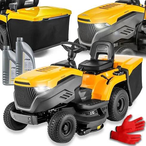 VÝKONNÝ BENZÍNOVÝ ZAHRADNÍ TRAKTOR ST550 586CC SEKAČKA 98 CM STIGA 598W