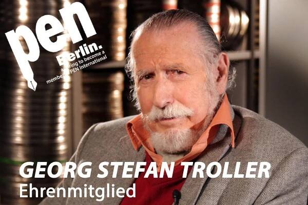 PM PEN Berlin: Georg Stefan Troller - Ehrenmitglied des PEN Berlin