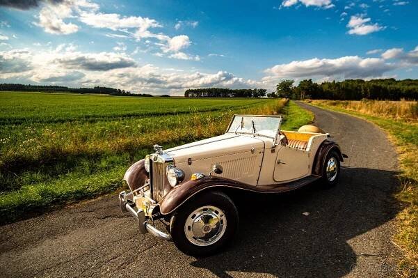 MG TD Fieberfab 1950