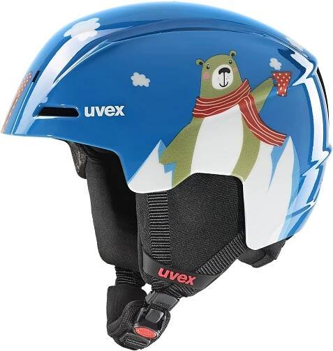 Dětská lyžařská helma Uvex Viti - blue bear