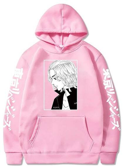 Tokyo Revengers Mikiny Muži Ženy Anime Manga Potisk Streetwear Nadměrné mikiny Mikiny s kapucí Harajuku Tepláky Topy Oblečení