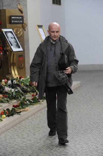 Pohřeb Čtvrtlíka (†47): Přišli Navrátil i Lábus