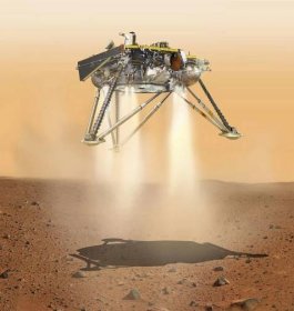 Sonda InSight na Marsu.
