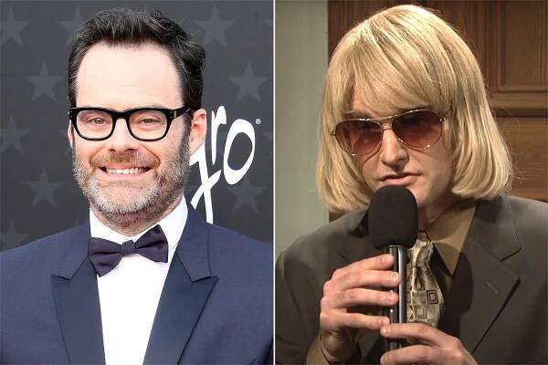 Bill Hader recalls Will Forte's 'Neo-Nazi' speech at Seth Meyers' wedding
