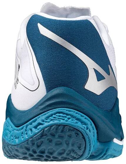 Pánská sálová obuv Mizuno  WAVE LIGHTNING Z8 White/Sailor Blue/Silver