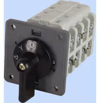 Elektromet vačkový spínač hvězda-trojúhelník 3P 25A IP44 Arc 25-21 (922509)