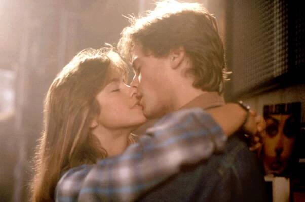 YOUNGBLOOD, Cynthia Gibb, Rob Lowe, 1986, (c)MGM