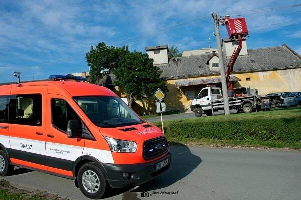 SDH Jedovnice | Odstranění spadeného stromu v Jedovnicích (52)