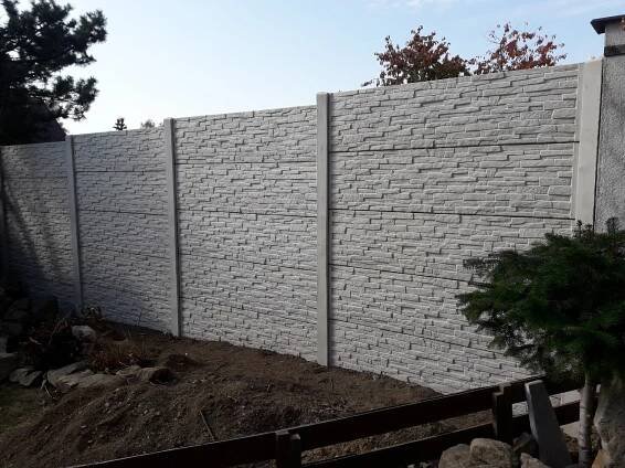 Betonové ploty Znojmo, Třebíč, Jemnice, Dačice, Náměšť nad Oslavou 