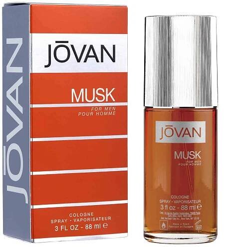 Jovan Musk for Men kolínská voda – klasická pánská vůně od...