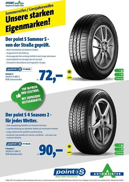 Angebote & Aktionen – point S. – Deutschland
