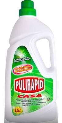 Pulirapid tekutý čistič se čpavkem a alkoholem 1,5 l Bílý muškát