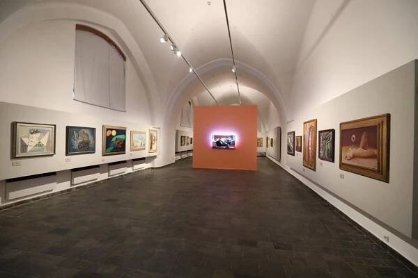 mapa světa karla teigeho | expozice | AJG, Alšova Jihočeská Galerie