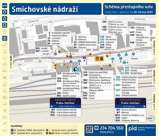 Přestupní uzly v Praze | Pražská integrovaná doprava Pražská integrovaná doprava 
