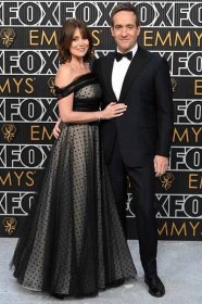 Keeley Hawes and Matthew Macfadyen 75th Primetime Emmy Awards, Arrivals, Los Angeles, California, USA - 15 Jan 2024