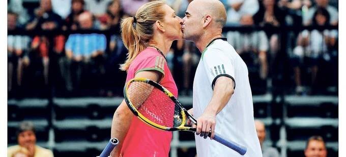 Manželé Andre Agassi a Steffi Grafová