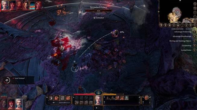Baldur's Gate 3; gameplay: Astorion vs. Fisher