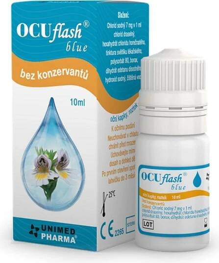 Unimed OCUflash blue oční kapky 10 ml