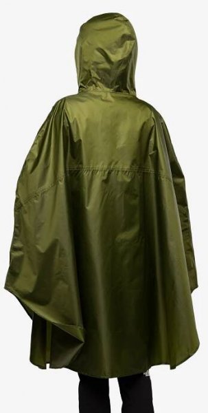 Turistická pláštěnka Trekmates Rove Poncho - chive
