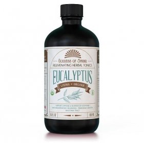 Organic Living Fermented Eucalyptus probiotic supplement 16fl oz