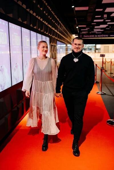 Natália Germáni a jej manžel, hudobník Martin...