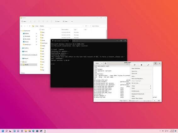 What's new with the Windows Subsystem for Linux on Windows 11