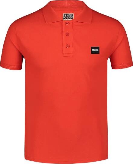 Oranžové pánské bavlněné polo tričko FORMAL | NORDBLANC