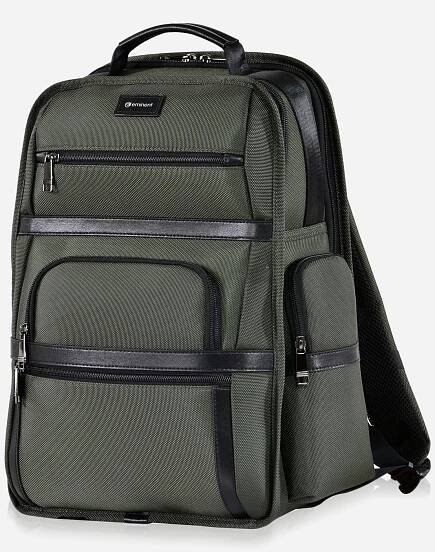 Eminent Laptop Backpack Roadmaster Green Front Side