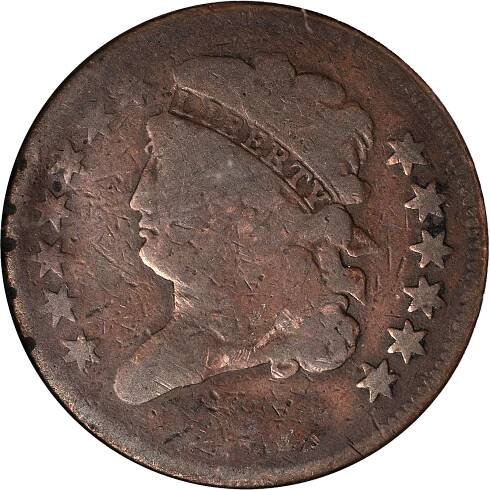 Value of 1832 Classic Head Half Cent | Rare Coin Buyers