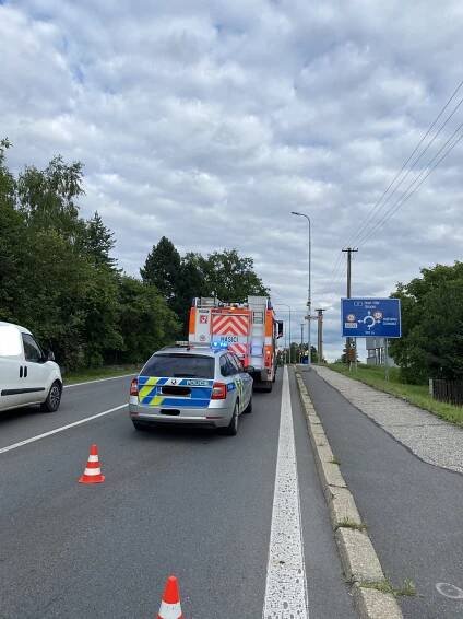 Výjezd #68 Dopravní nehoda, únik provozních kapalin - Hasiči Havířov - Životice
