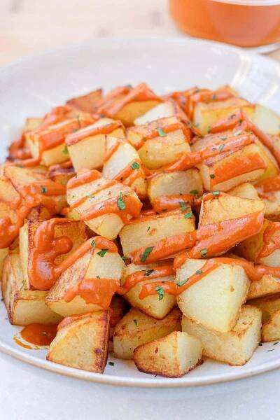 Patatas Bravas (Spanish Fried Potatoes)