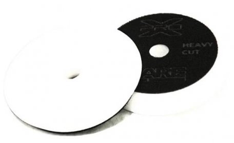 Lare XPRO Heavy Cut Pad 150 mm Velcro 125 mm White