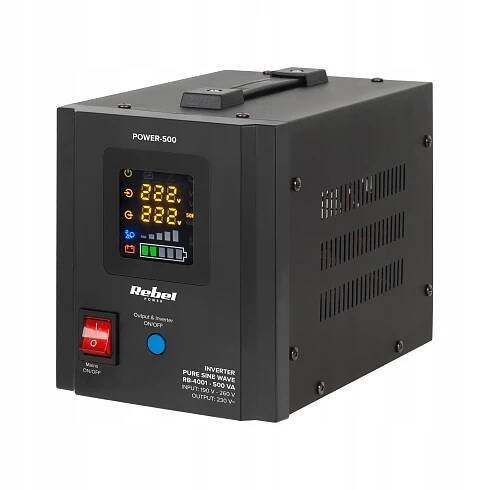 Napájecí zdroj UPS Rebel RB-4001 500 VA 300 W