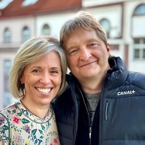 Jaromír Bosák a Alena Zárybnická | foto: Zdeněk Novák,  Český rozhlas